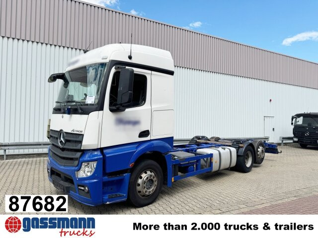Mercedes-Benz Actros 2540 L 6x2, Retarder, Liftachse, - Camión chasis: foto 1 Mercedes-Benz Actros 2540 L 6x2, Retarder, Liftachse, - Camión chasis: foto 1