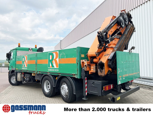 Camión caja abierta, Camión grúa Mercedes-Benz Actros 2544 L 6x2, Retarder, Lenkachse, Heckkran: foto 12