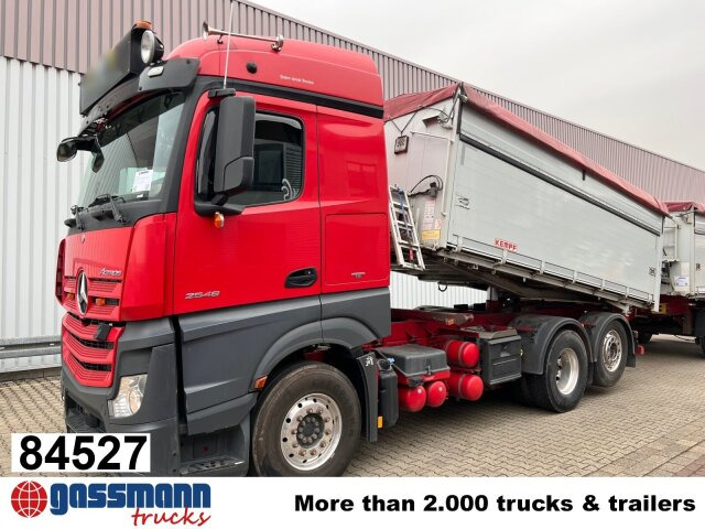 Mercedes-Benz Actros 2548 L 6x2, Retarder, Liftachse, - Camión volquete: foto 1 Mercedes-Benz Actros 2548 L 6x2, Retarder, Liftachse, - Camión volquete: foto 1