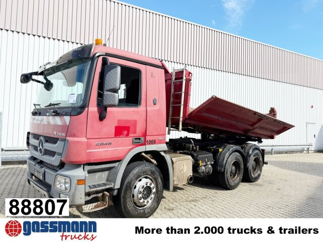 Mercedes-Benz Actros 2646 K 6x4, Retarder, Bordmatik - Camión volquete: foto 1 Mercedes-Benz Actros 2646 K 6x4, Retarder, Bordmatik - Camión volquete: foto 1
