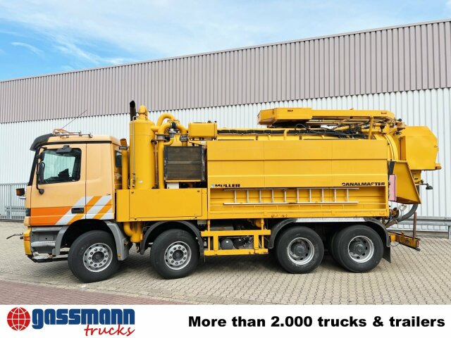 Mercedes-Benz Actros 3243 K 8x4/4, Müller Saug- und - Barredora vial: foto 3 Mercedes-Benz Actros 3243 K 8x4/4, Müller Saug- und - Barredora vial: foto 3