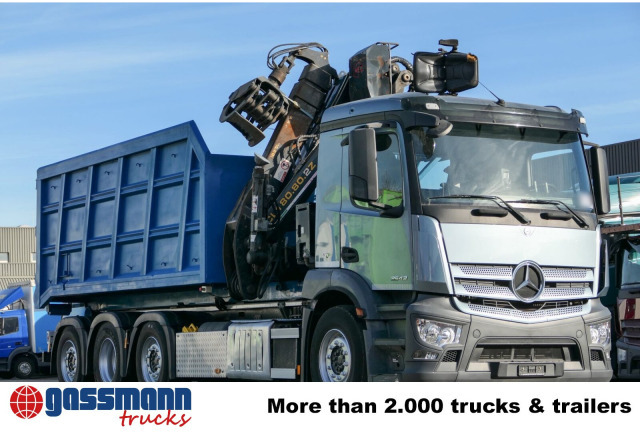 Camión multibasculante Mercedes-Benz Antos 3543 L 8x2/6, Retarder, 2x Lenkachse,: foto 10 Camión multibasculante Mercedes-Benz Antos 3543 L 8x2/6, Retarder, 2x Lenkachse,: foto 10