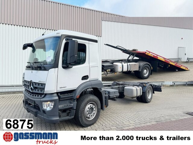 Mercedes-Benz Arocs 1840 L 4x2, MultimediaCockpit, Navi - Camión portavehículos: foto 1 Mercedes-Benz Arocs 1840 L 4x2, MultimediaCockpit, Navi - Camión portavehículos: foto 1