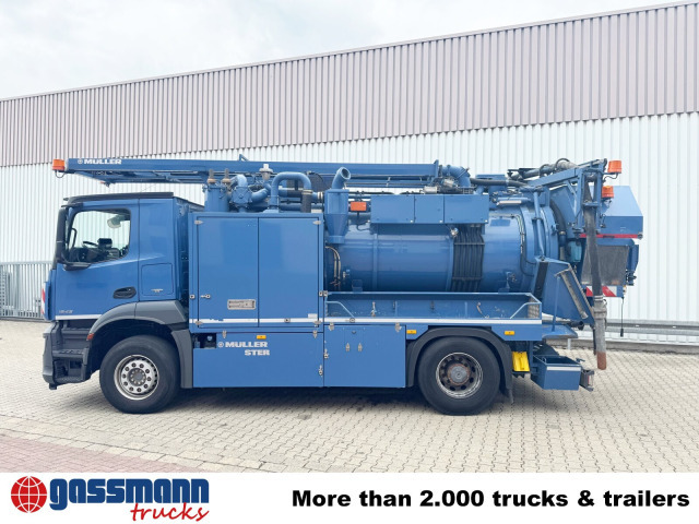 Mercedes-Benz Arocs 1843 L 4x2, Müller Canalmaster ca. 8m³, - Barredora vial: foto 5 Mercedes-Benz Arocs 1843 L 4x2, Müller Canalmaster ca. 8m³, - Barredora vial: foto 5