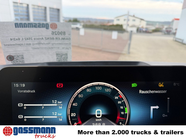 Mercedes-Benz Arocs 2542 L 6x2/4, Vorlauflenk-/liftachse, - Camión chasis: foto 4 Mercedes-Benz Arocs 2542 L 6x2/4, Vorlauflenk-/liftachse, - Camión chasis: foto 4