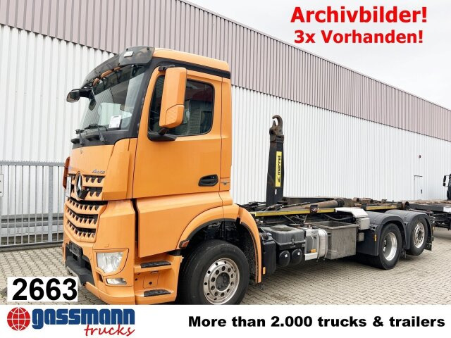 Mercedes-Benz Arocs 2552 L 6x2, Lenk-/Liftachse 3x Vorhanden! - Camión multibasculante: foto 1 Mercedes-Benz Arocs 2552 L 6x2, Lenk-/Liftachse 3x Vorhanden! - Camión multibasculante: foto 1