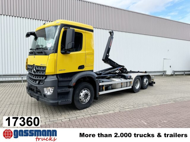 Mercedes-Benz Arocs 2642 L 6x2/42, Liftachse, Hiab 21S56 bis - Camión multibasculante: foto 1 Mercedes-Benz Arocs 2642 L 6x2/42, Liftachse, Hiab 21S56 bis - Camión multibasculante: foto 1
