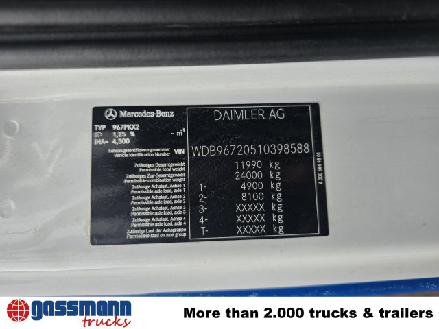 Mercedes-Benz Atego 1224 K 4x2, Meiller 3-S-Kipper 2x AHK Öl - Camión volquete: foto 5 Mercedes-Benz Atego 1224 K 4x2, Meiller 3-S-Kipper 2x AHK Öl - Camión volquete: foto 5