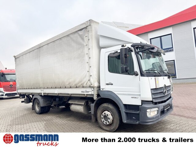 Camión caja abierta Mercedes-Benz Atego 1530 L 4x2 mit LBW Dhollandia: foto 9