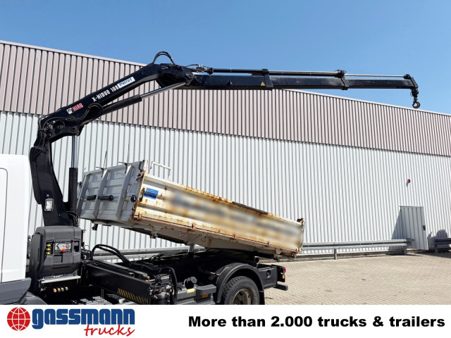 Camión volquete, Camión grúa Mercedes-Benz Atego 1623 4x2 mit Kran Hiab X-HiDuo 108B-2,: foto 15