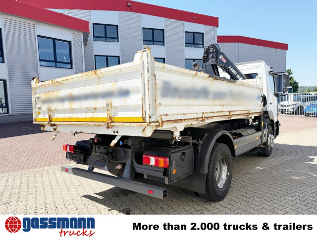 Camión volquete, Camión grúa Mercedes-Benz Atego 1623 4x2 mit Kran Hiab X-HiDuo 108B-2,: foto 11