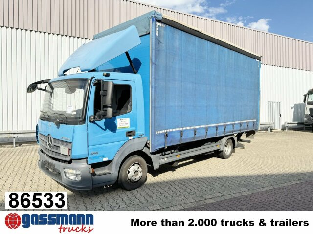 Mercedes-Benz Atego 816 L 4x2, Dautel LBW - Camión caja abierta: foto 1 Mercedes-Benz Atego 816 L 4x2, Dautel LBW - Camión caja abierta: foto 1