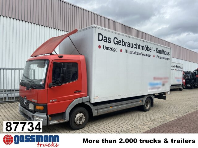 Mercedes-Benz Atego 818L 4x2 - Camión caja cerrada: foto 1 Mercedes-Benz Atego 818L 4x2 - Camión caja cerrada: foto 1