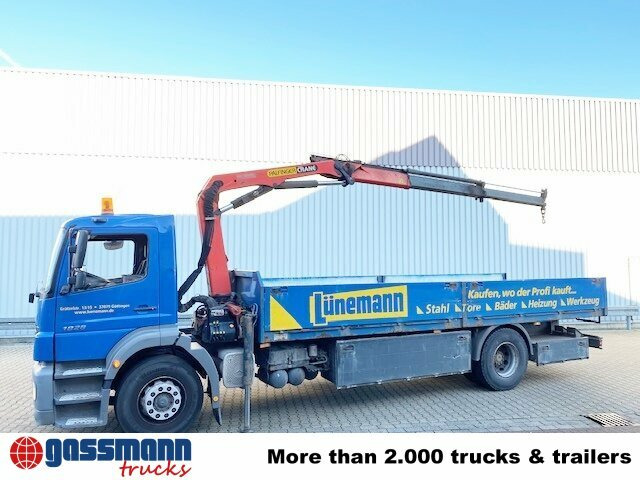 Camión caja abierta, Camión grúa Mercedes-Benz Axor 1828 L 4x2 mit Kran Palfinger PK 9501, Funk: foto 13