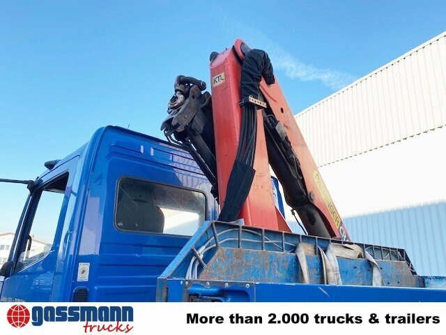 Mercedes-Benz Axor 1828 L 4x2 mit Kran Palfinger PK 9501, Funk - Camión caja abierta, Camión grúa: foto 2 Mercedes-Benz Axor 1828 L 4x2 mit Kran Palfinger PK 9501, Funk - Camión caja abierta, Camión grúa: foto 2