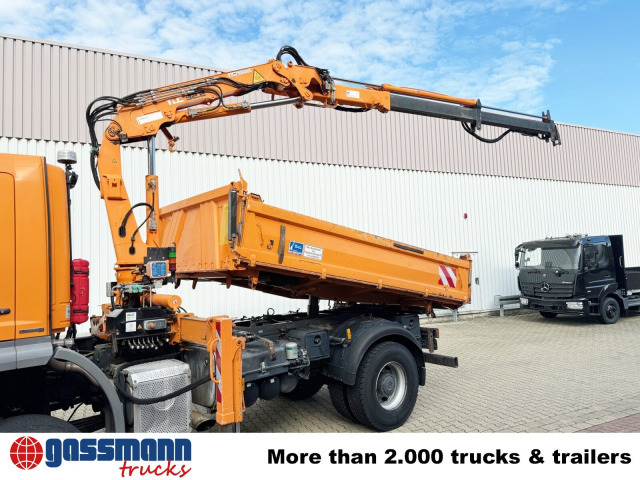 Mercedes-Benz Axor 1833 AK 4x4, Winterdienstausstattung, Kran - Camión volquete, Camión grúa: foto 3 Mercedes-Benz Axor 1833 AK 4x4, Winterdienstausstattung, Kran - Camión volquete, Camión grúa: foto 3