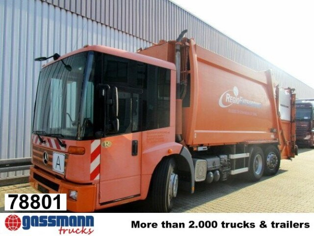 Mercedes-Benz Econic 2628L 6x2-4 Schörling 3R11 22.5, Terberg - Camión de basura: foto 1 Mercedes-Benz Econic 2628L 6x2-4 Schörling 3R11 22.5, Terberg - Camión de basura: foto 1