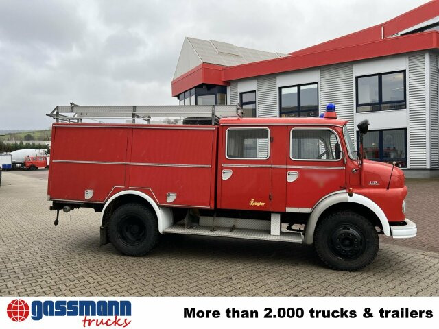 Camión de bomberos Mercedes-Benz LF 1113 B 4x2 Doka, TLF 16/25: foto 10