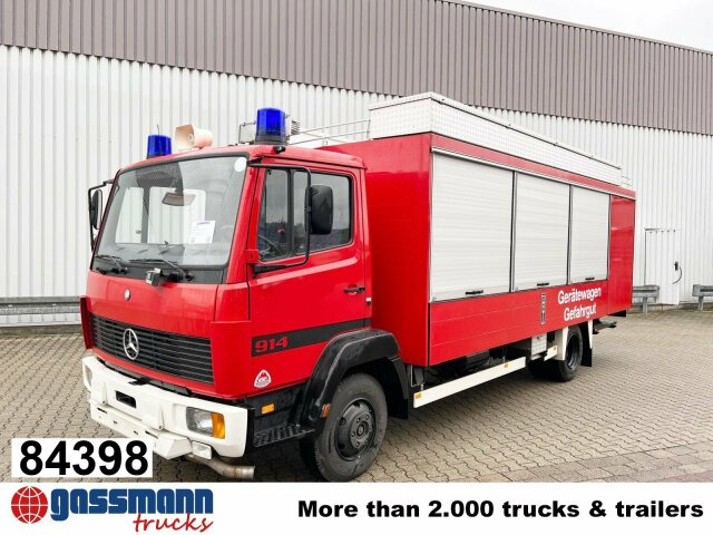 Mercedes-Benz LK 914 4x2, Gerätewagen für Gefahrgut, - Camión de bomberos: foto 1 Mercedes-Benz LK 914 4x2, Gerätewagen für Gefahrgut, - Camión de bomberos: foto 1