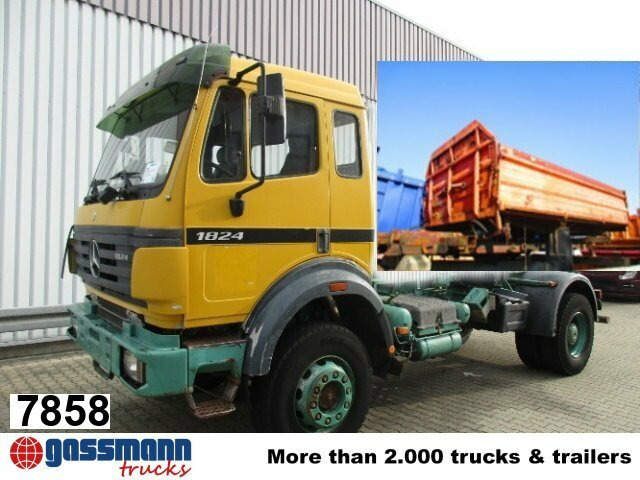 Mercedes-Benz SK 1824 AK 4x4 - Camión volquete: foto 1 Mercedes-Benz SK 1824 AK 4x4 - Camión volquete: foto 1