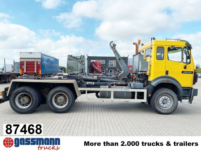Mercedes-Benz SK II 2631 6x4, Winterdienstausstattung - Camión multibasculante: foto 1 Mercedes-Benz SK II 2631 6x4, Winterdienstausstattung - Camión multibasculante: foto 1
