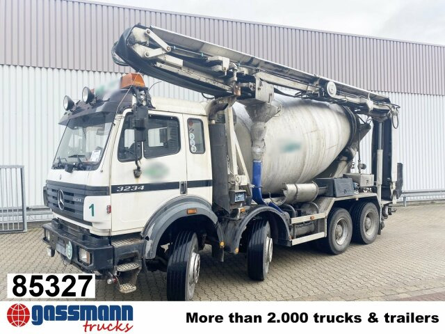 Mercedes-Benz SK II 3234 B 8x4/4, LT Betonmischer, - Camión hormigonera: foto 1 Mercedes-Benz SK II 3234 B 8x4/4, LT Betonmischer, - Camión hormigonera: foto 1