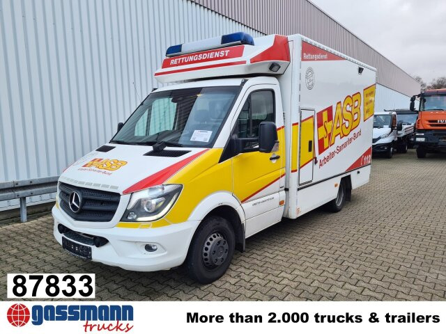 Mercedes-Benz Sprinter 516 CDI 4x2, Rettungswagen - Furgón: foto 1 Mercedes-Benz Sprinter 516 CDI 4x2, Rettungswagen - Furgón: foto 1