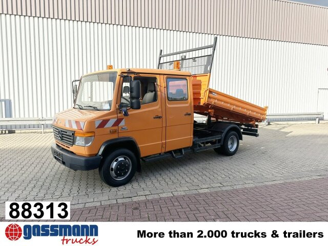Mercedes-Benz Vario 813 D 4x2 Doka, Meiller Kipper - Camión volquete: foto 1 Mercedes-Benz Vario 813 D 4x2 Doka, Meiller Kipper - Camión volquete: foto 1