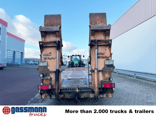 Remolque góndola rebajadas para transporte de equipos pesados Müller-Mitteltal T 3 Kompakt  30,0, Hydr. Rampen, Verbr. auf 3m: foto 8