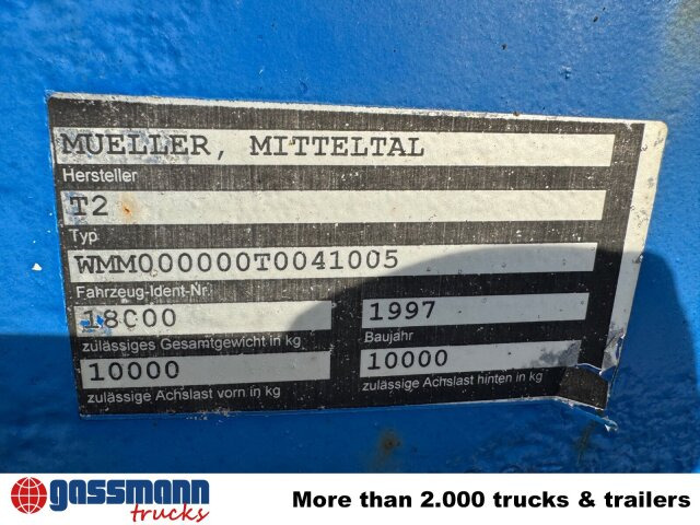 Müller-Mitteltal T2 - Remolque góndola rebajadas: foto 3 Müller-Mitteltal T2 - Remolque góndola rebajadas: foto 3