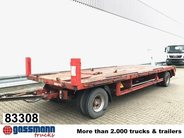 Müller-Mitteltal TRA-Kombi 18,0 Abroll/Absetz/Tieflader - Remolque multilift/ Portacontenedores de cadenas: foto 1 Müller-Mitteltal TRA-Kombi 18,0 Abroll/Absetz/Tieflader - Remolque multilift/ Portacontenedores de cadenas: foto 1