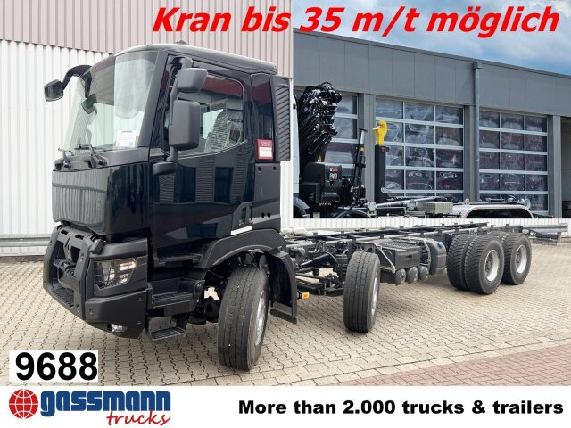 Renault C 480 8x4, Kran 15-35m/t - Camión multibasculante, Camión grúa: foto 1 Renault C 480 8x4, Kran 15-35m/t - Camión multibasculante, Camión grúa: foto 1