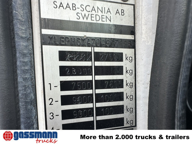 Scania P93 HK 250 6x4L, Abrollkipper - Camión multibasculante: foto 3 Scania P93 HK 250 6x4L, Abrollkipper - Camión multibasculante: foto 3