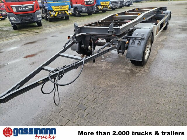 Schmitz Cargobull ACF 18 S, Schlittenabroller bis 7 m Beh. - Remolque multilift/ Portacontenedores de cadenas: foto 3 Schmitz Cargobull ACF 18 S, Schlittenabroller bis 7 m Beh. - Remolque multilift/ Portacontenedores de cadenas: foto 3