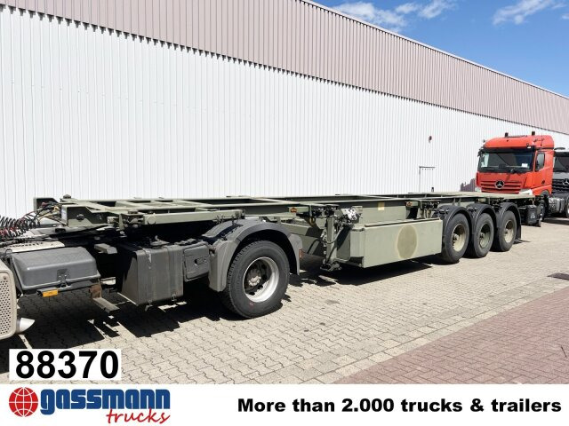 Schmitz Cargobull SCF 24 Containerchassis, 2x20/20/30/40ft, - Semirremolque portacontenedore/ Intercambiable: foto 1 Schmitz Cargobull SCF 24 Containerchassis, 2x20/20/30/40ft, - Semirremolque portacontenedore/ Intercambiable: foto 1