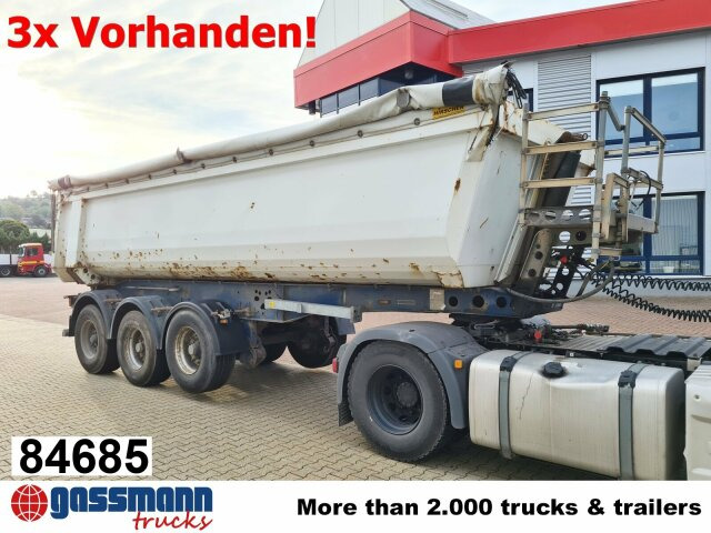 Schmitz Cargobull SKI 24 SL 7.2, Stahlmulde ca. 24m³, Liftachse - Semirremolque volquete: foto 1 Schmitz Cargobull SKI 24 SL 7.2, Stahlmulde ca. 24m³, Liftachse - Semirremolque volquete: foto 1
