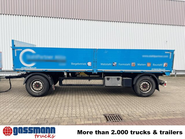 Schwarzmüller T-Serie, TOP-Zustand - Remolque plataforma/ Caja abierta: foto 5 Schwarzmüller T-Serie, TOP-Zustand - Remolque plataforma/ Caja abierta: foto 5