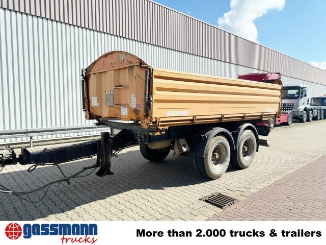 Schwarzmüller TKA 18, Alu-Bordwände, ca. 11m³ - Remolque volquete: foto 3 Schwarzmüller TKA 18, Alu-Bordwände, ca. 11m³ - Remolque volquete: foto 3