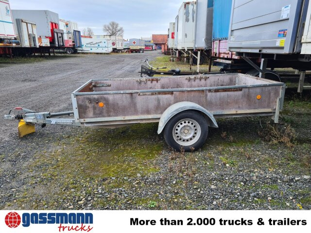 Trebbiner TREBBINER FAHRZEUGWERK, 1.500 kg - Remolque plataforma/ Caja abierta: foto 4 Trebbiner TREBBINER FAHRZEUGWERK, 1.500 kg - Remolque plataforma/ Caja abierta: foto 4