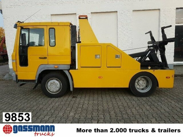 Volvo FL 612 L, Abschleppwagen Hubbrille 3 to - Camión portavehículos: foto 1 Volvo FL 612 L, Abschleppwagen Hubbrille 3 to - Camión portavehículos: foto 1