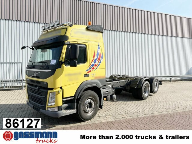 Volvo FM 450 6x2, Motorabtrieb, Lenk-/Liftachse - Camión chasis: foto 1 Volvo FM 450 6x2, Motorabtrieb, Lenk-/Liftachse - Camión chasis: foto 1