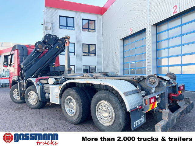 Volvo FM 460 8x2-6, Lenk-/Liftachse, Kran HMF 2020-K4, - Camión multibasculante, Camión grúa: foto 2 Volvo FM 460 8x2-6, Lenk-/Liftachse, Kran HMF 2020-K4, - Camión multibasculante, Camión grúa: foto 2