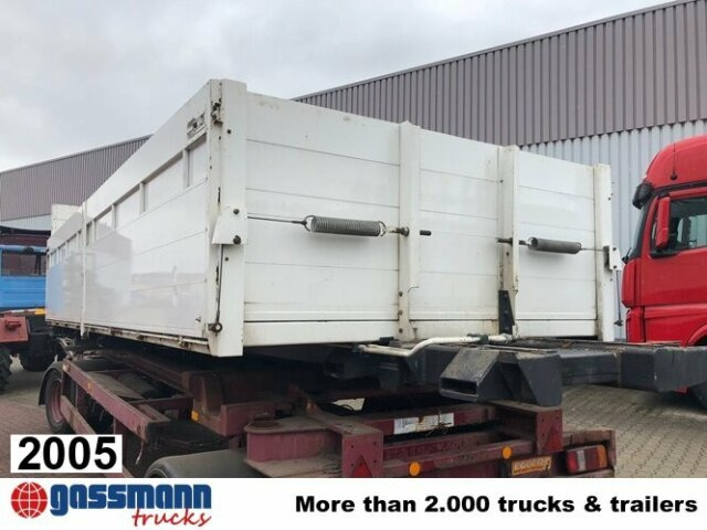 Wechselbrücke mit Kranvorrichtung - Carrocería abierta: foto 1 Wechselbrücke mit Kranvorrichtung - Carrocería abierta: foto 1