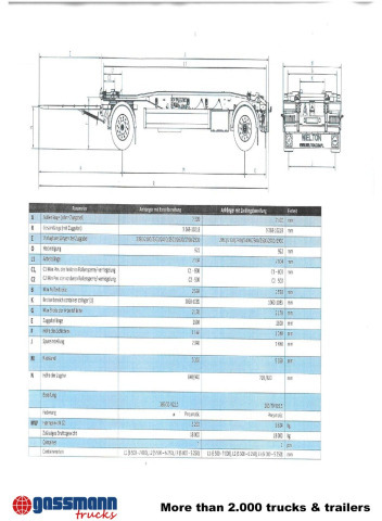 Wielton PS2H M3 Schlitten-Abrollanhänger - Remolque multilift/ Portacontenedores de cadenas: foto 4 Wielton PS2H M3 Schlitten-Abrollanhänger - Remolque multilift/ Portacontenedores de cadenas: foto 4