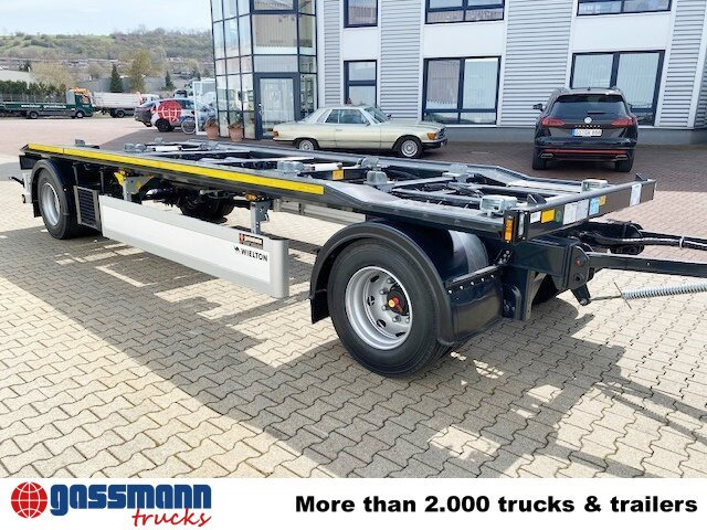 Remolque multilift/ Portacontenedores de cadenas nuevo Wielton PS2P70B Abrollanhänger bis 7,25 m Behälter: foto 12