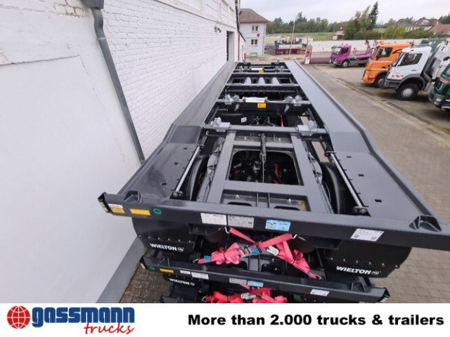 Remolque multilift/ Portacontenedores de cadenas nuevo Wielton PS2P70B Abrollanhänger bis 7,25 m Behälter: foto 6