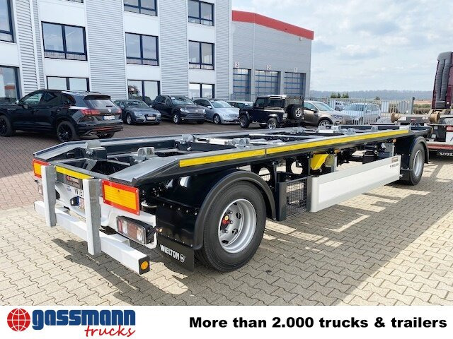 Remolque multilift/ Portacontenedores de cadenas nuevo Wielton PS2P70B Abrollanhänger bis 7,25 m Behälter: foto 11