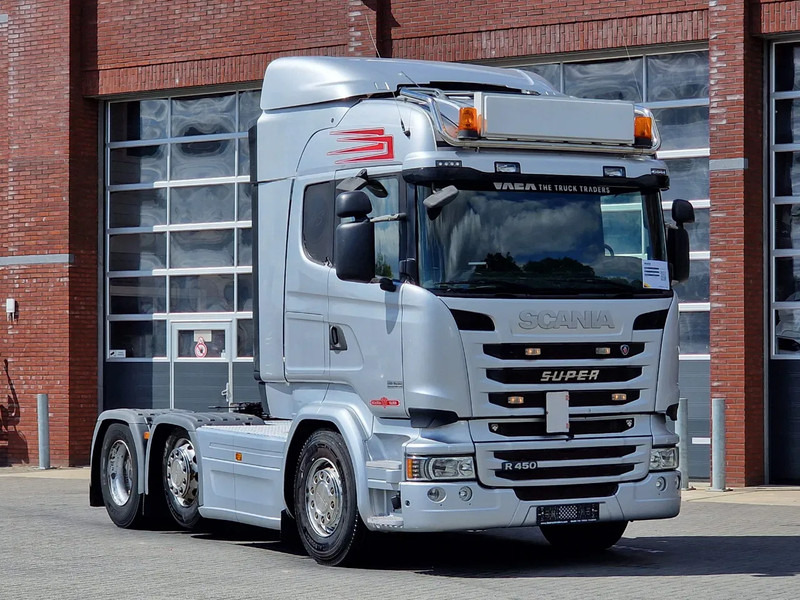 Scania R450 Highline 6x2/4 - Euro 6 - Opti Cruise - Navi - Full spoiler - Cabeza tractora: foto 1 Scania R450 Highline 6x2/4 - Euro 6 - Opti Cruise - Navi - Full spoiler - Cabeza tractora: foto 1