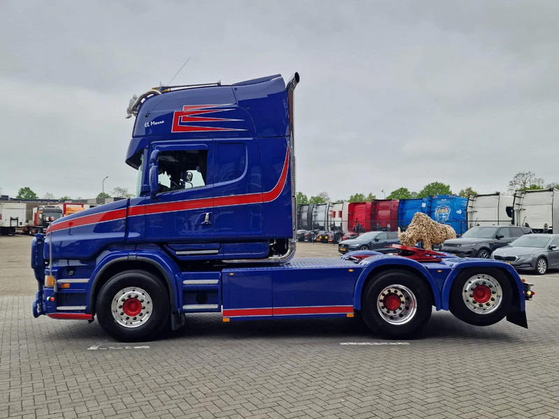 Scania T580 V8 Topline 6x2 - Original Scania Hauber / Torpedo - Manual gearbox - Show truck - Retarder - Cabeza tractora: foto 4 Scania T580 V8 Topline 6x2 - Original Scania Hauber / Torpedo - Manual gearbox - Show truck - Retarder - Cabeza tractora: foto 4