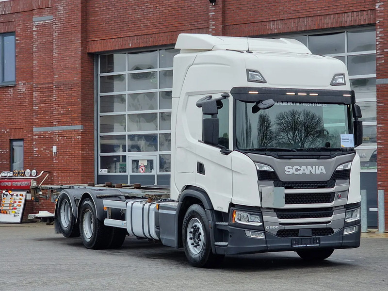 Scania G500 NGS Highline 6x2 - BDF - 4.75 WB - Retarder - Full air - Leather - Led - Camión portacontenedore/ Intercambiable: foto 1 Scania G500 NGS Highline 6x2 - BDF - 4.75 WB - Retarder - Full air - Leather - Led - Camión portacontenedore/ Intercambiable: foto 1